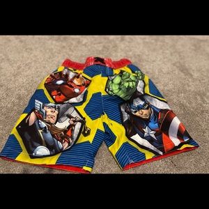 SOLD - Marvel Boys Swim Trunks - SOLD
